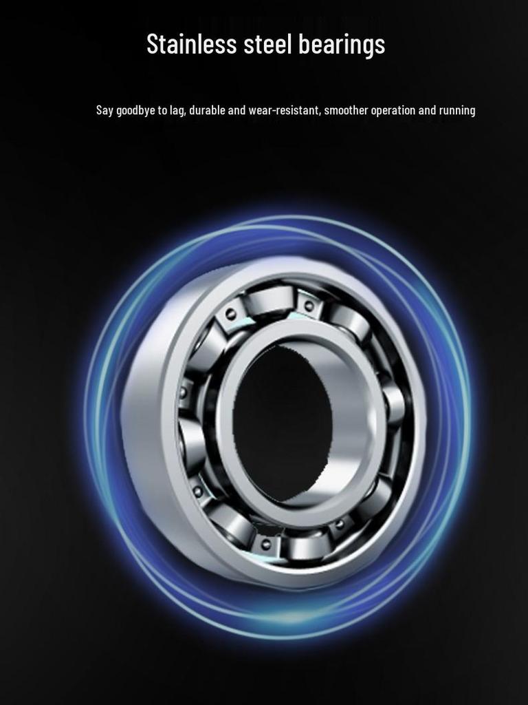 Black Bass Fishing Reel: Full Metal Spool, Rocker Arm, 7.1 Brake, Long Cast Winding Wheel