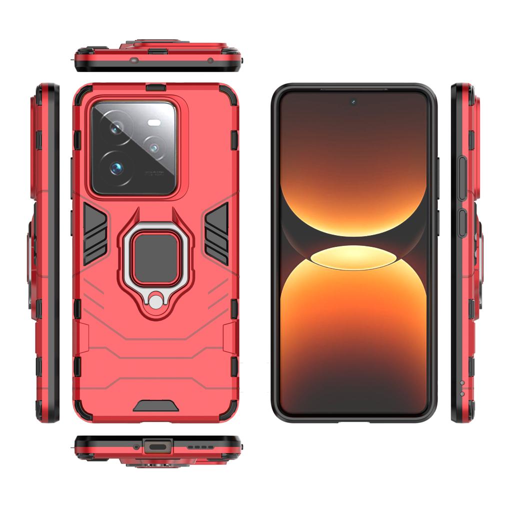 For Realme GT 7 Pro 5G Case PC+TPU Protective Phone Cover with Ring Kickstand