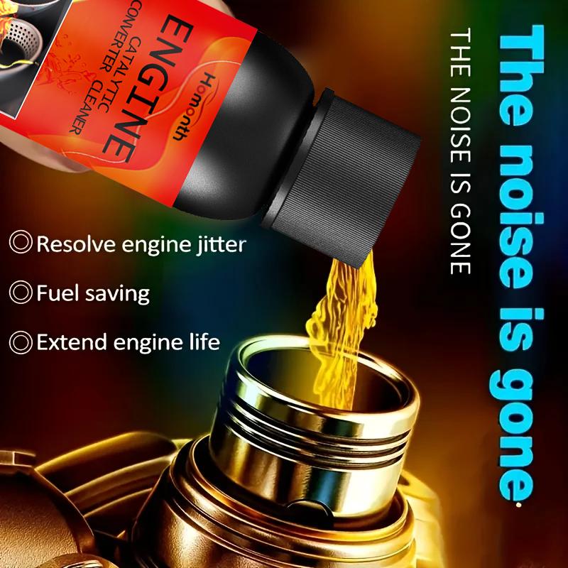 Nano Red Smoke Engine Wear Protection Agent,Noise/vibration Reducer,Heavy Cylinder Repair Oil Additive for Cars