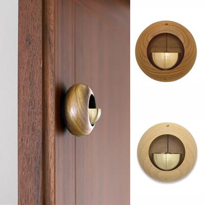 Wooden Doorbell Japanese Style Wood Wind Chimes Entrance Wireless Doorbells Door Opening Decorative Home Walll Decorations