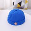 Nowe Czapki Dziecięce Bez Daszka z Nadrukiem Liter Jednokolorowe Chłopięce Dziewczęce Czapki Hip Hopowe Harajuku Cool Regulowane Dziecięce Czapki Beanie