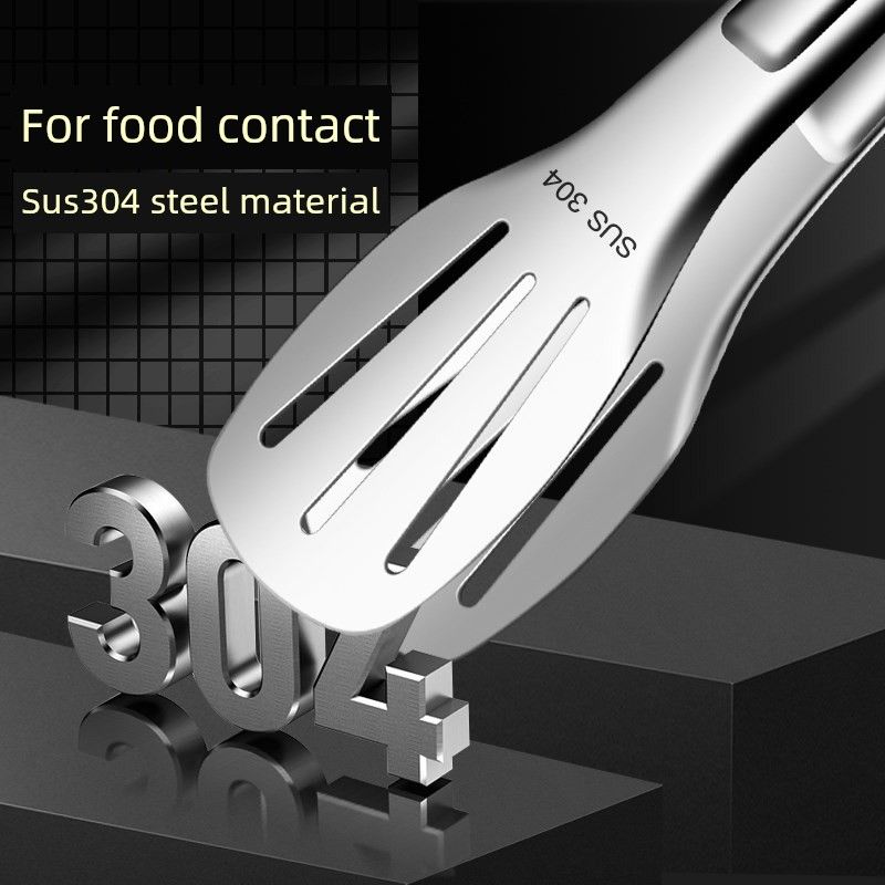 304 Stainless Steel Tongs Kitchen Food Tongs Barbecue Tool Steak Tongs Grilling Tongs Food Tongs Tweezers