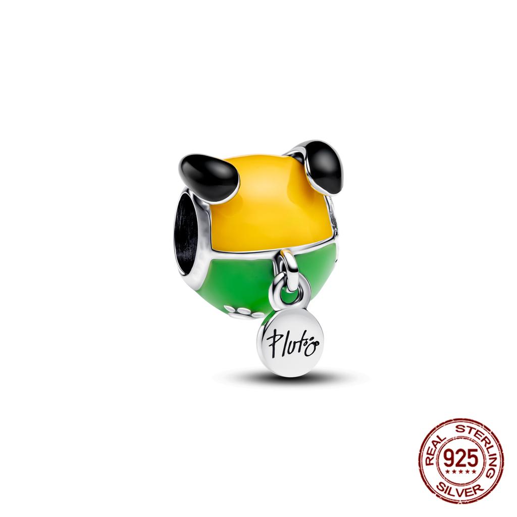 New  Mickey Minnie Beaded Marvel Lron Man Charms Plata De Leyoriginales Fit Bracelet Diy Jewelry Making Women'S Gift