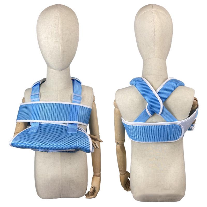 Child Adjustable Breathable Arm Sling Universal Support Shoulder Strap Brace Immobilizer Wrist Elbow Forearm Support Brace Strap