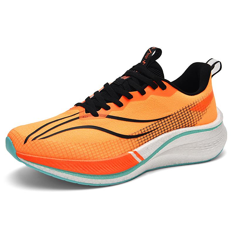 Feidian 5c running shoes carbon plate shock absorption boys sports racing men teenagers students summer Feidian 4c running shoes