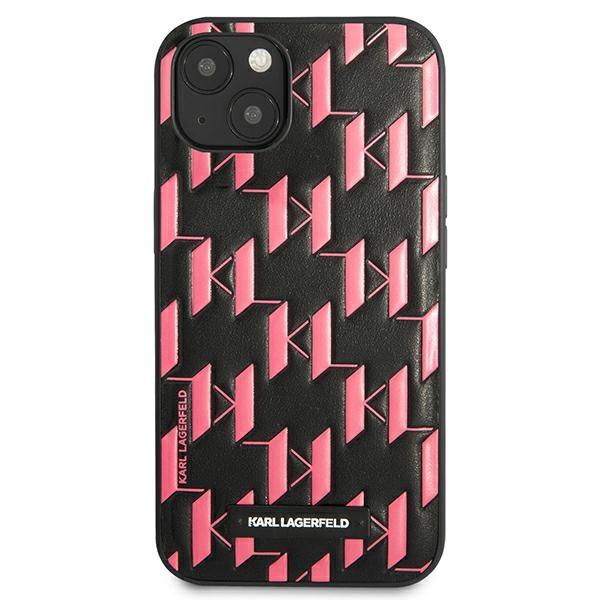 Karl Lagerfeld Klhcp13Mmnmp1P Iphone 13/ 14 / 15 6,1 Hardcase Różowy/Pink Monogram Plaque