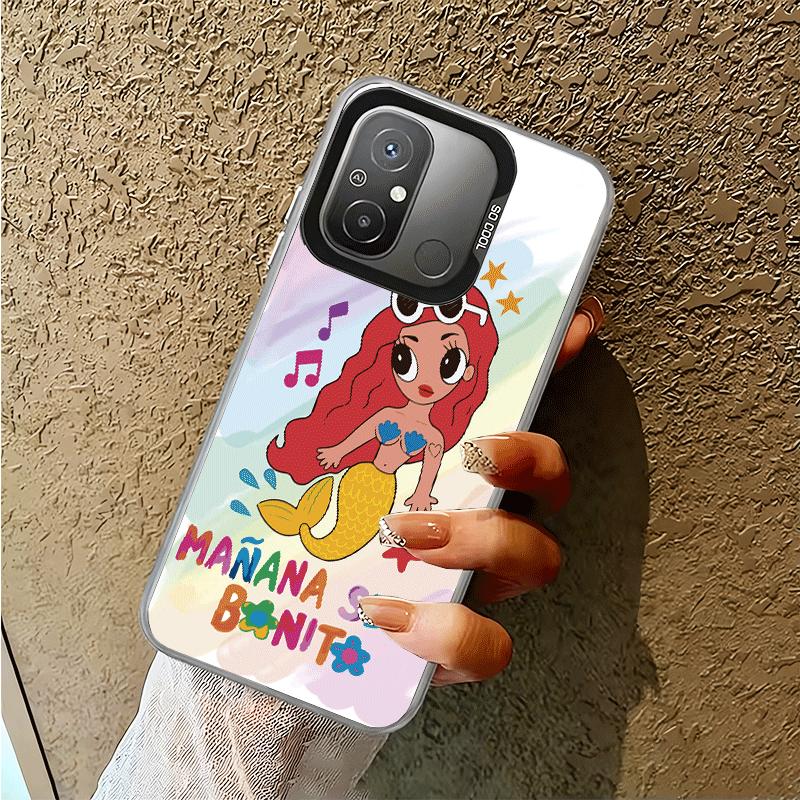 Karolg M-Manana Sera B-Bonito Soft Phone Case for Xiaomi Redmi 15C 15 14C 13C 12C Poco X5 X6 X7 Pro X3 F8 F7 Ultra M8 13 12 Cove
