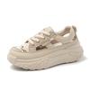 Summer new hollow breathable dad shoes women is student casual shoes women platform running shoes women