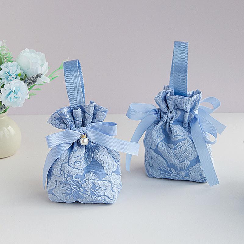 Luxury Chinese Wedding Candy Bags & Handheld Boxes - High-Value Party Favors