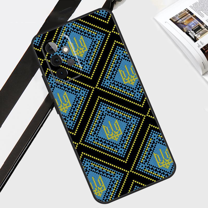 Ukrainian Embroidery Pattern Case For Samsung Galaxy A12 A22 A32 A52 A56 A36 A26 A16 A06 A54 A34 A14 A13 A53 A15 A35 A55