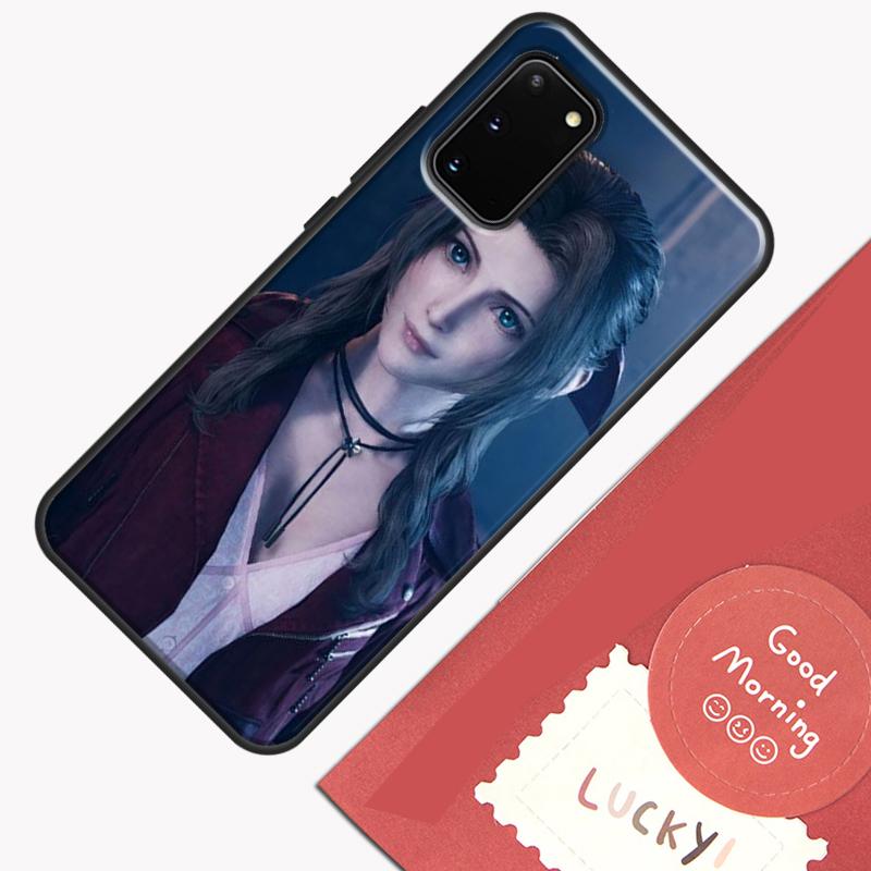 Aerith Gainsborough Final Fantasy Case For Samsung Galaxy S22 S21 S23 Ultra Note 20 S8 S9 S10 Note 10 Plus S20 FE Back Cover