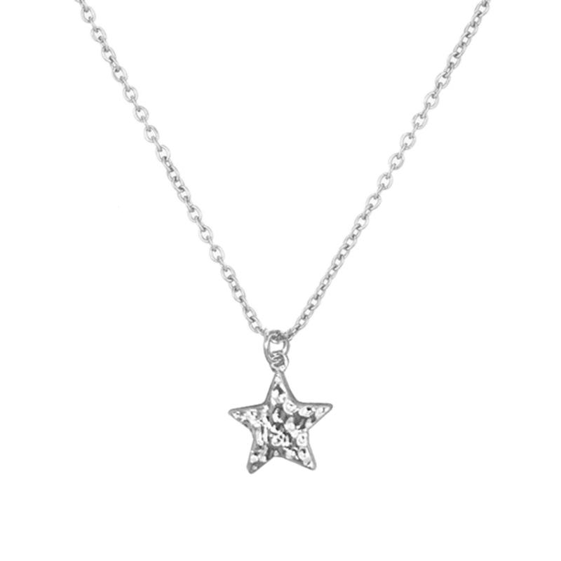

Star Pendant Necklaces Elegant Star Pendant Choker Y2k Style Star Neck Jewelry Alloy Material Perfect for Women Girls 1