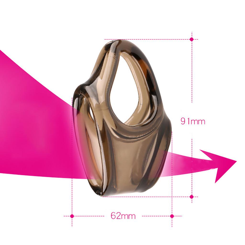 Toys Adult Men Vibration Collars Delay Premature Ejaculation Lock  Ring