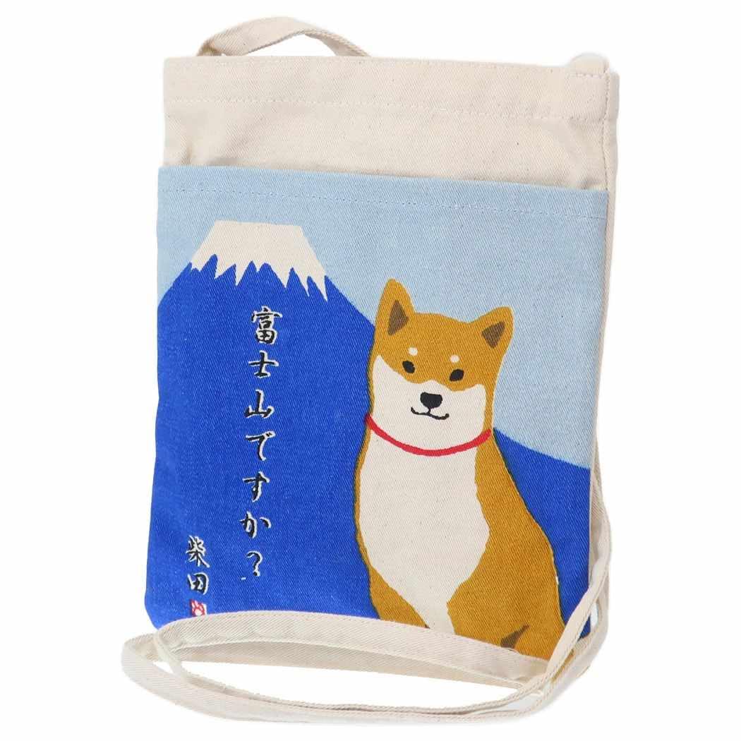 

Friends Hill Mini Shoulder Bag Fujiyama Blue Shibata-san [GS-102-316]