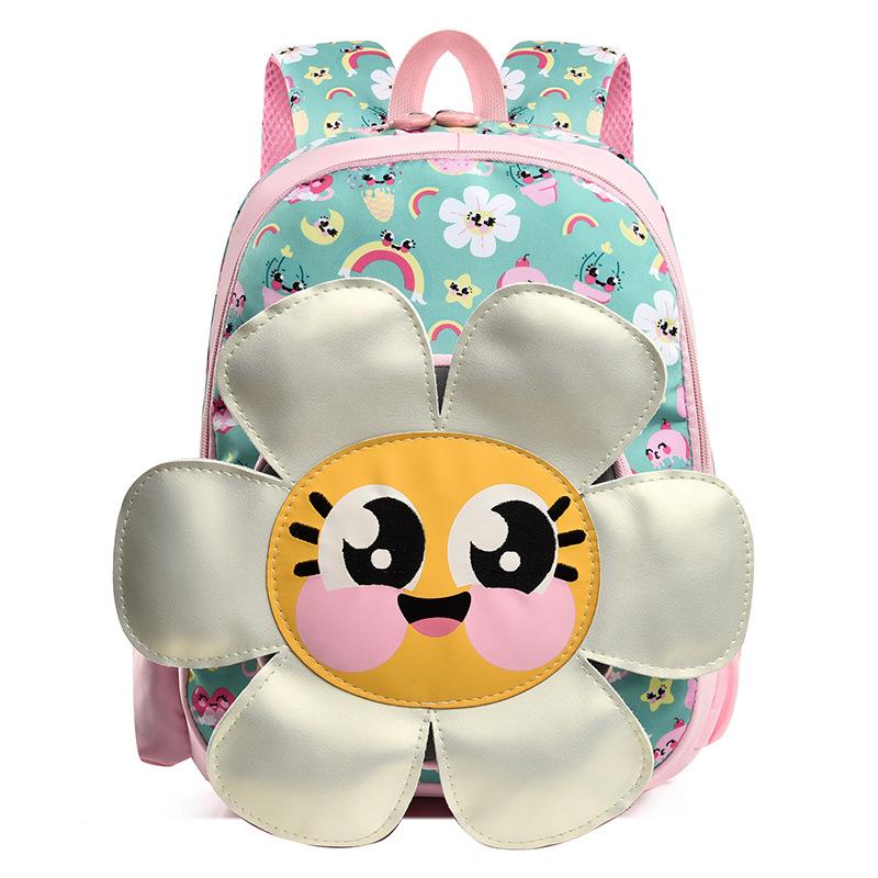 School Bag New Cute Versatile Spine Protection Backpack Lightweight Children's Bag