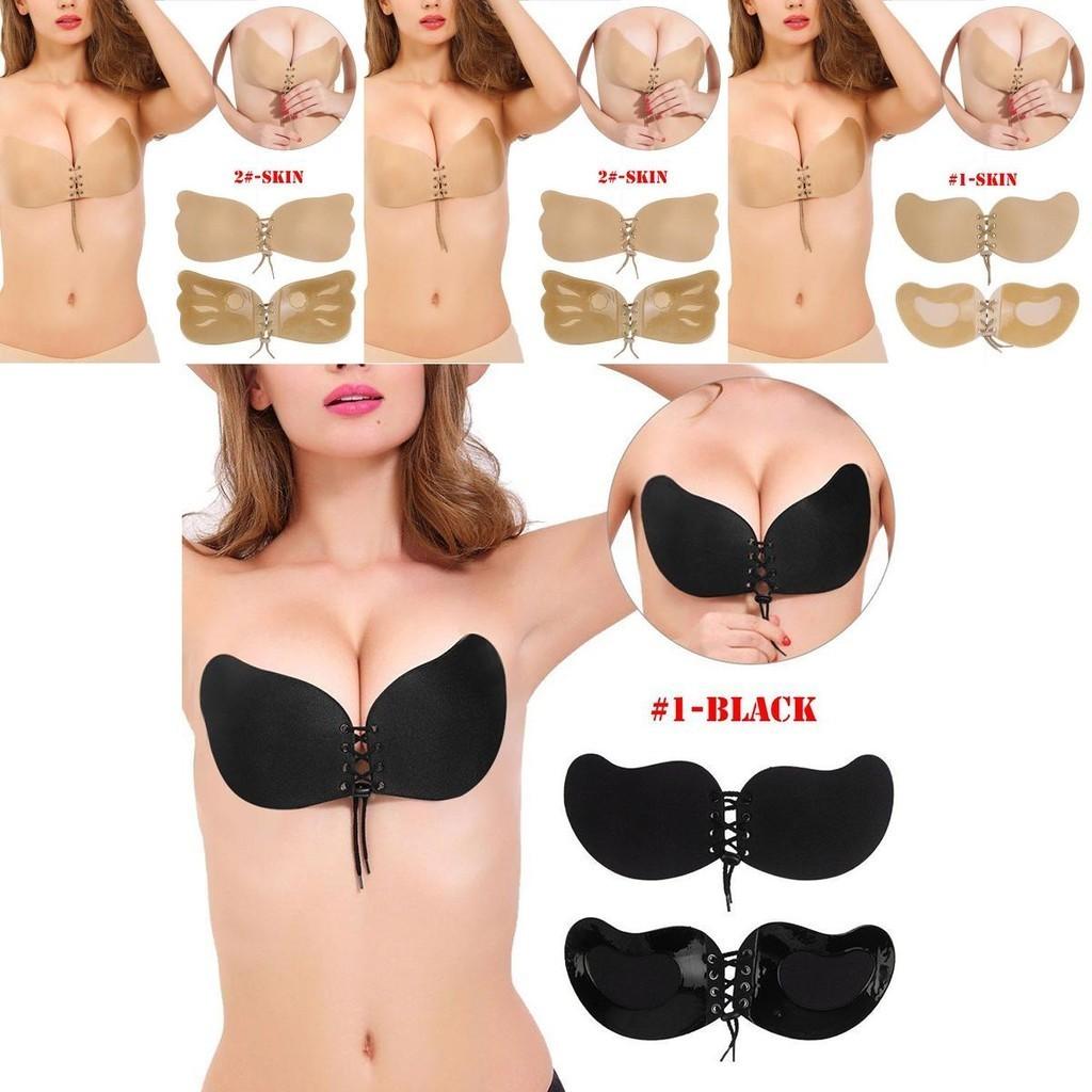 Women Sexy Lingerie Silicone Adhesive Stick On Magical Push Up Invisible Bra For Ultimate Comfort And Support