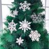 Elegant Christmas Tree Pendant Set With Shimmering Reindeer And Snowflake Baubles