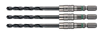 VESSEL Cushion Drill Drill Bit Set Set of 3 <For Ironwork> 5.0mm AMD3S-5.0