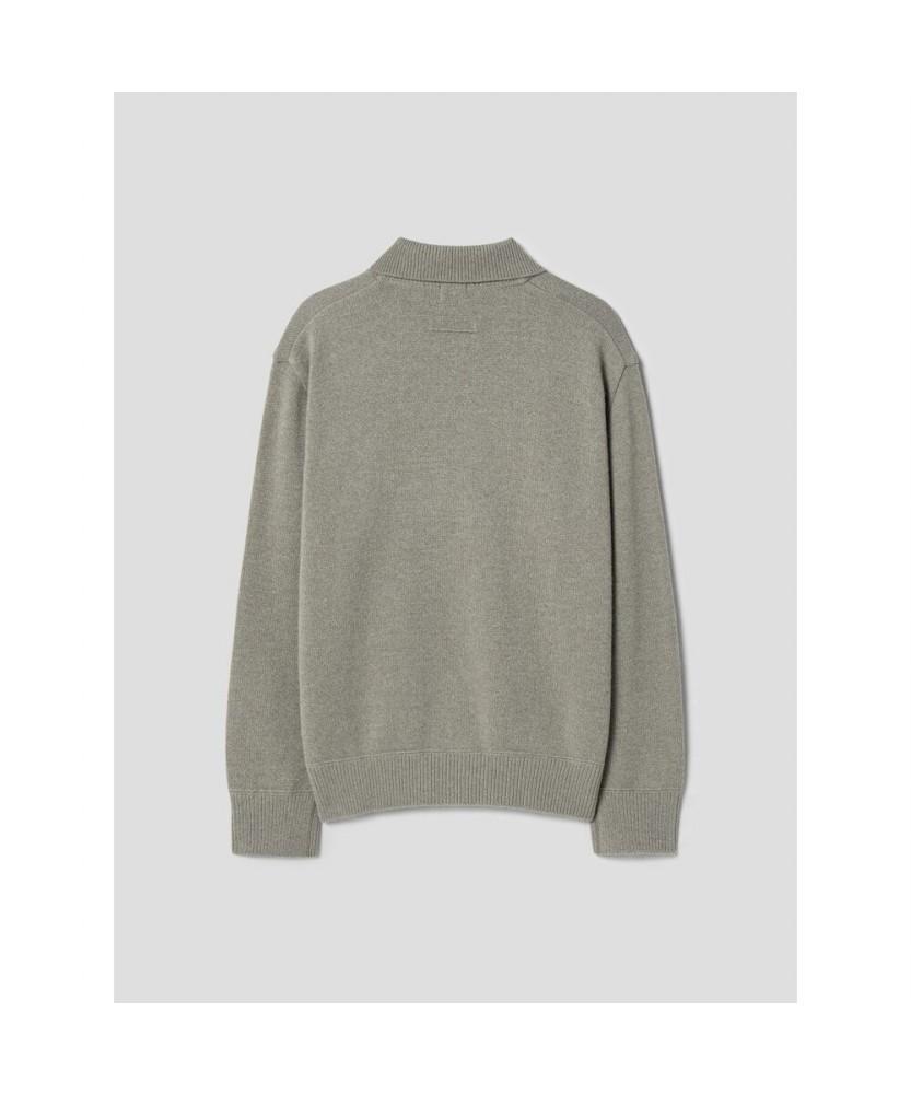 SHIFT.G Collarturtleneck Sweater Khaki