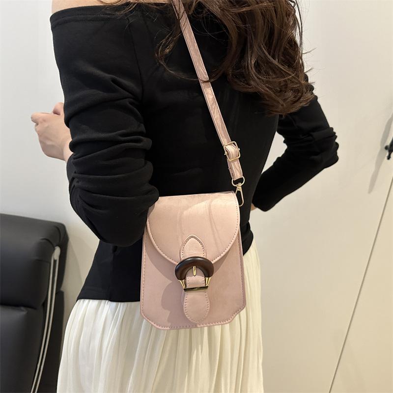 Bag Female Messenger Small Satchel Mobile Phone Bag 2025 New Niche Design Sweet Cool Internet Celebrity Senior Sense Foreign Style Small Square