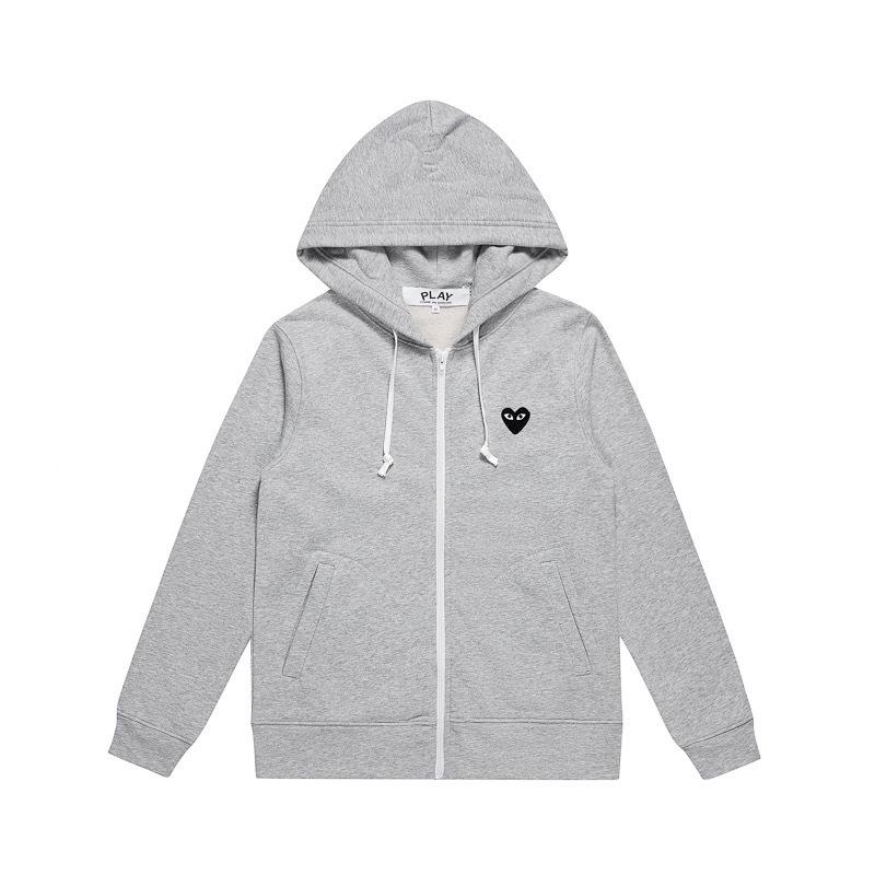 HEYPLAY Unisex Heart Pattern Cotton Hoodie - Japanese Trend, Autumn/Winter Style