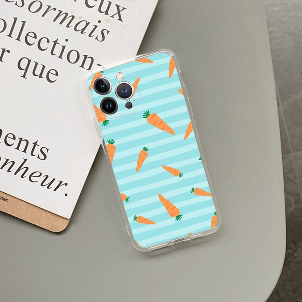 Cute carrots paint Phone Case For iPhone 15 14 13 12 11 Pro Max XS X XR SE 2020 6 7 8 Plus Mini Protective Shell