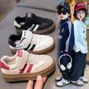 Adidași Casual pentru Copii Băieți Fete cu Șireturi Talpă Moale Arici Pantofi Sport Copii Antiderapanți Respirabili Pantofi de Skateboard pentru Studenți
