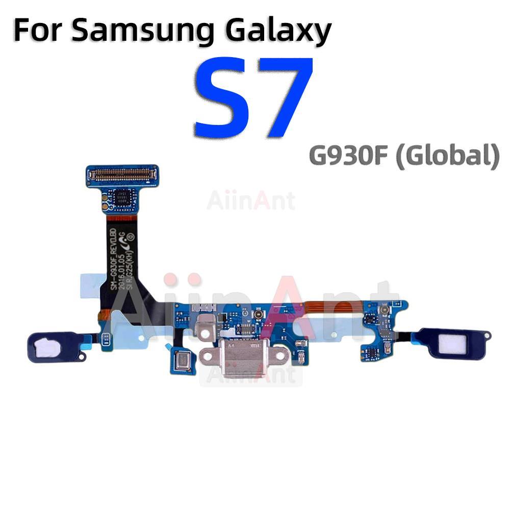 Aiinant USB Date Charging Dock Board Port Charger Flex Cable For Samsung Galaxy S6 S7 Edge G920A G925A G930A G935A