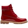 Timberland Stivale Impermeabile Premium da 6 Pollici Pelle Verniciata Rossa Sneakers da Donna TB0A43F8A5G