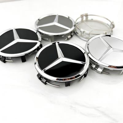 New 20pcs 75mm Wheel Hub Center Caps For Mercedes Benz W211 W205 W213 W203 C218 A207 CLA CLS E Class Auto Refit Stickers Accessories DH1