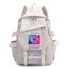 Anime Kpop Dämonenjäger Bedruckter Rucksack für Teenager Junge Mädchen Schulanfang Schultasche Kinder Student Buchrucksack Frauen Reisetasche Kindergeschenk Mochila