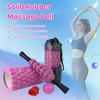 5-in-1 Foam Rollers Set Yoga Roller Massage Stick Massage Resistance Band Set Muscle Relief Tool for Runners Athletes Yoga Pilates
