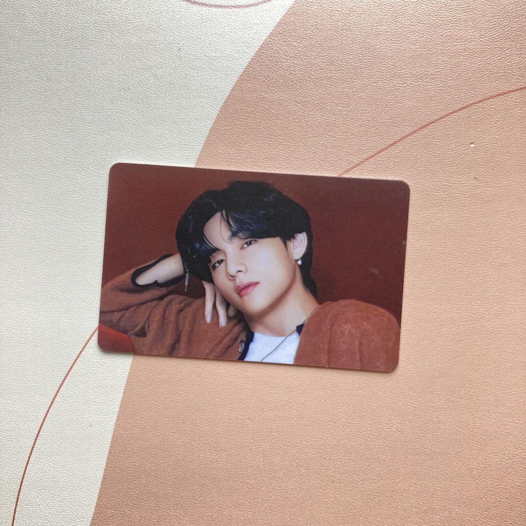 

[USED] BTS Bangtan Boys BE Unreleased Lucky Draw Taehyung Trading Card