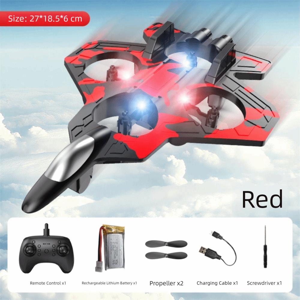 Gravity Sensing Four Motor Helicopter Toy Rechargeable RC Hobby Jet Plane  Kids Gifts