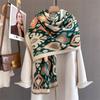 Luxury Winter Scarf Women Cashmere Warm Pashmina Brand Foulard Female Shawls Wraps Thick Soft Bufanda Poncho Scarves Stole
