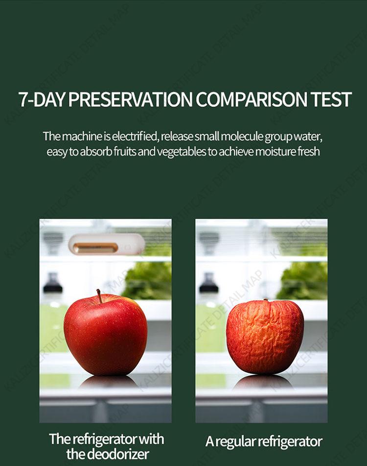 Refrigerator Ozone Air Purifier - Bacteria Removal & Odor Deodorizer