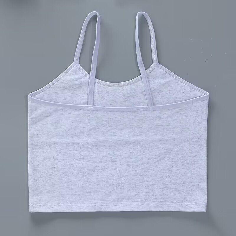 Cotton Bra Teenage Undrewear Girls Training Bra Crop Top 8-14years