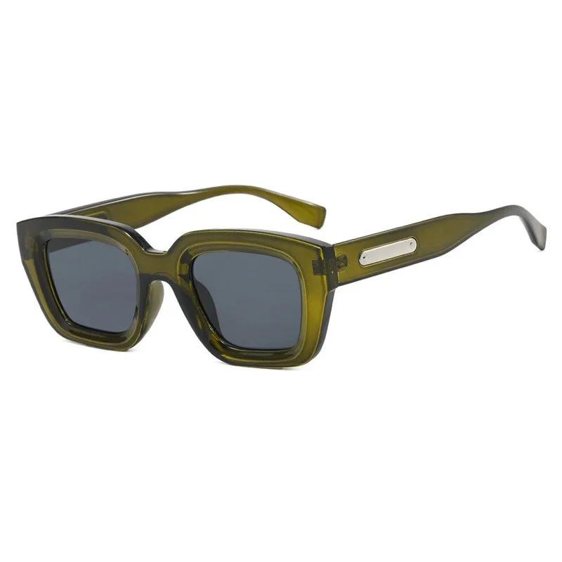 Retro Ins Square Sunglasses Women Fashion Cat Eye Sun Glasses Female Personalized Eyewear Shadow Gafas De Sol