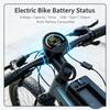 Waterproof level Round Digital Voltage Meter Battery Level Indicator DC 8-11V USB+Type-C Reverse Protection Low Voltage Alarm