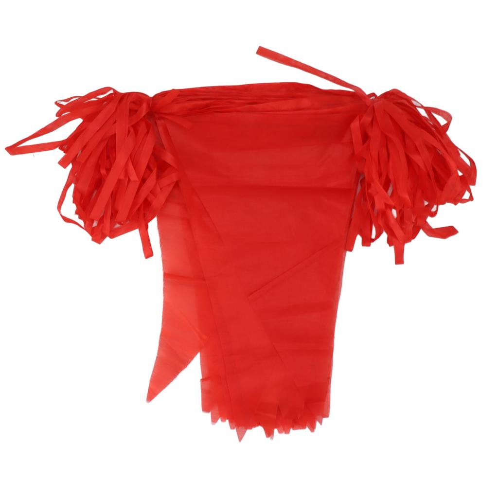 2 Bag Party Shape Anti Fade Decorative Pennants Flag for Party Decoration 200m