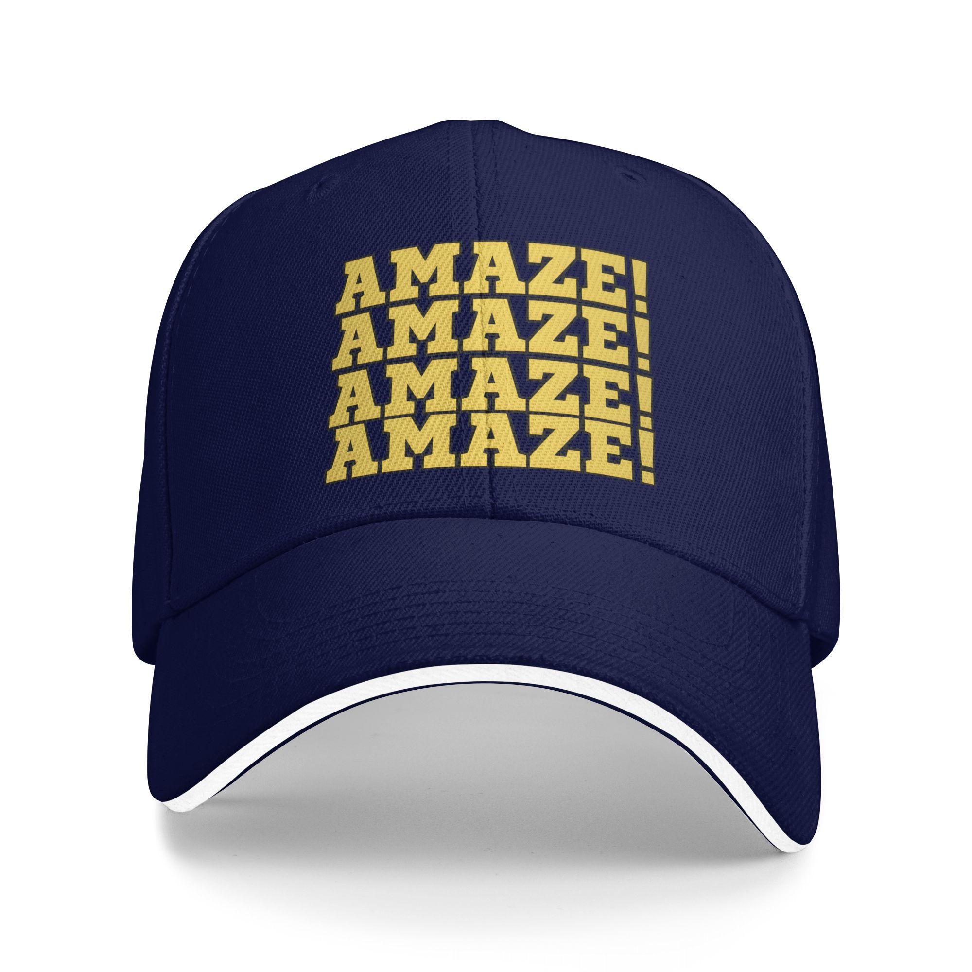 

AMAZE Project Hail Mary Yellow Sun Baseball Cap Summer Unisex Print Trucker Hat Breathable Fashion Running Hippie Snapback Cap As Picture темно-синий