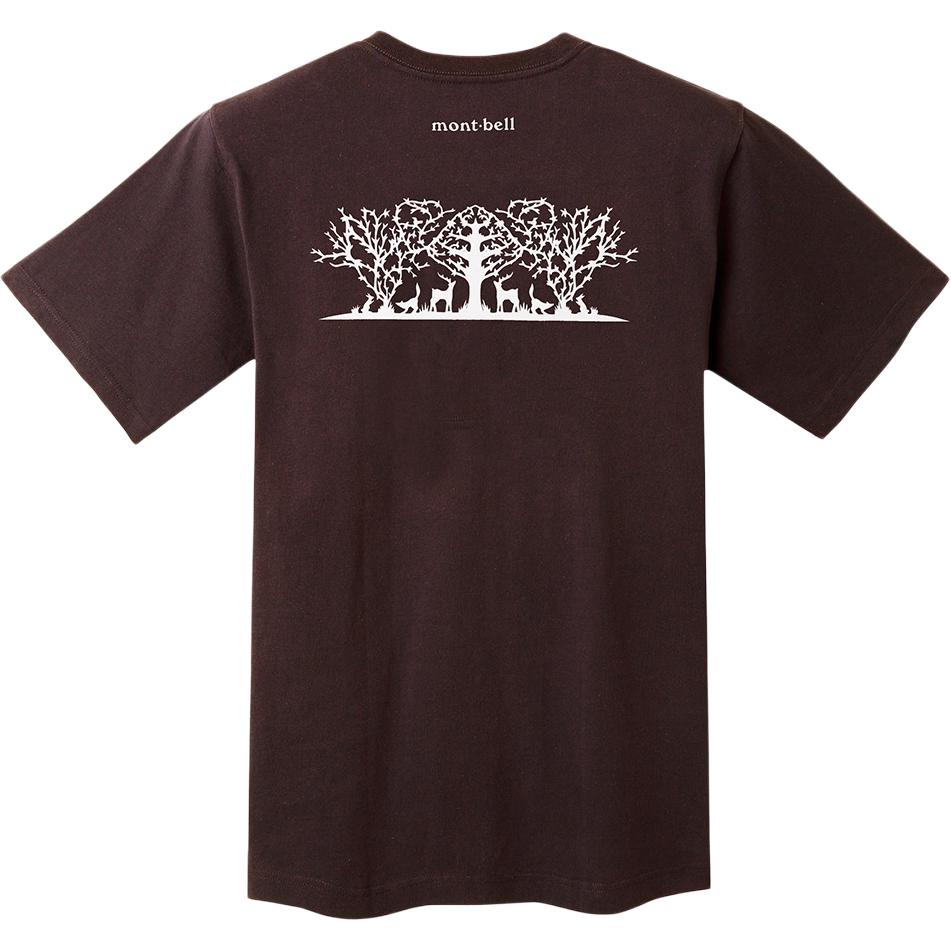 Montbell T-Shirts Unisex Crew Neck 2104813