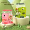 Children's Mini Water Dispenser, Cute Dinosaur Shaped, Suitable for Role-Playing, Office Desktop Decoration, Gifts, Dual Outlet Kitchen Fountain Toy