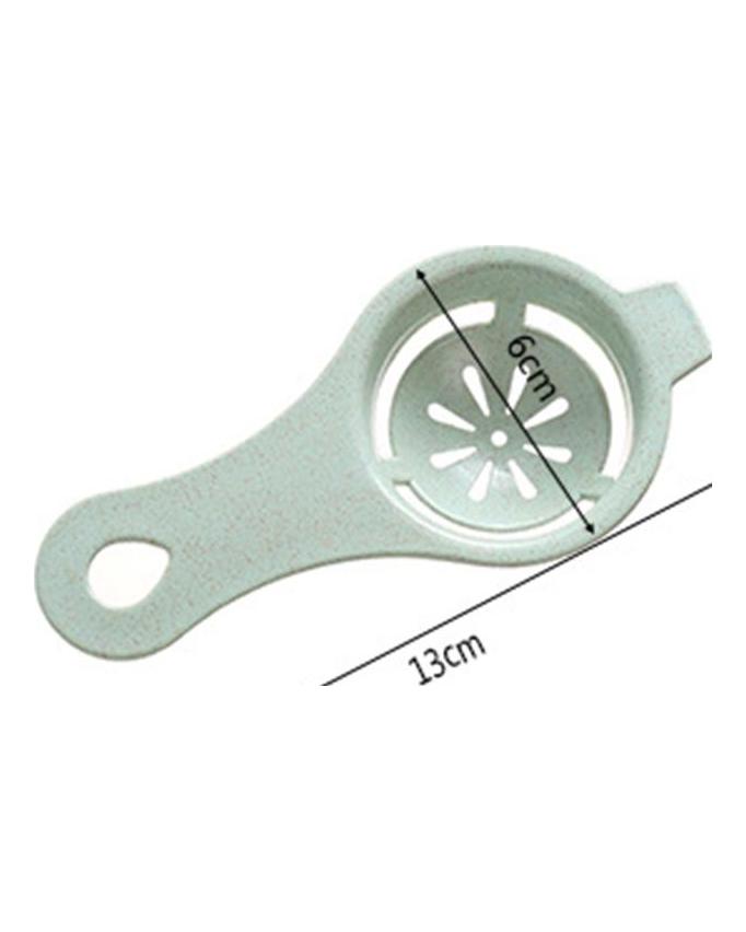 Egg Dividers Wheat Straw Egg White Separator Yolk Splitter Egg Filter Kitchen Baking Yolk Egg Whisk Strainer Baking Tools