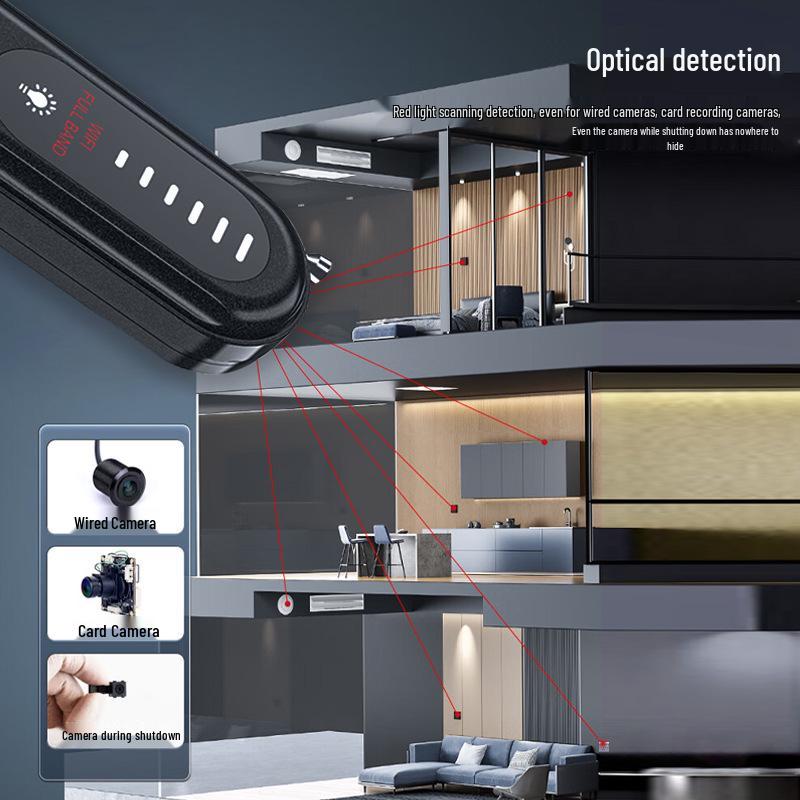 T01 Camera & Signal Detector: Anti-Peeping, Anti-Eavesdropping Infrared Wireless Scanner