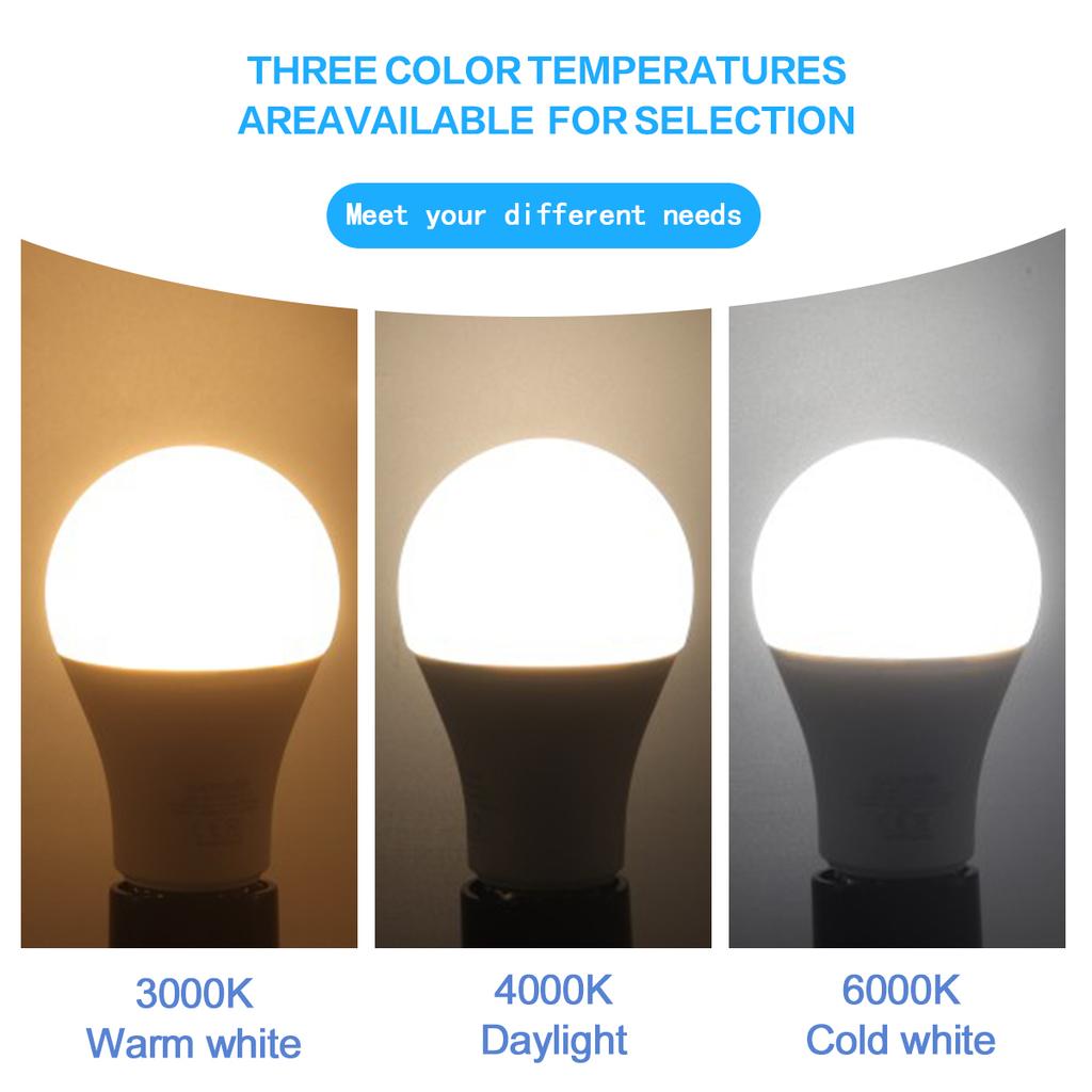 A60 A80 LED Bulb Lamps 8W 9W 10W 12W 15W 18W 20W 24W  Light Bulbs AC 220V 110V E27 Daylight Lighting for Home Foyer Room Decor