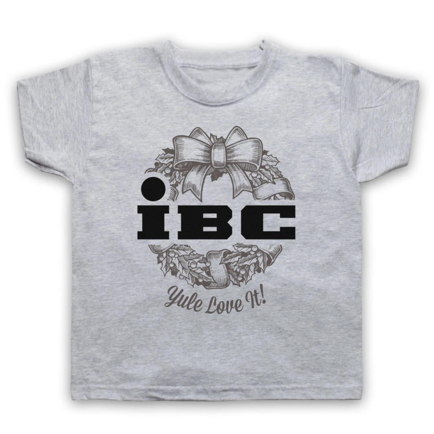 IBC TV YULE LOVE IT UNOFFICIAL SCROOGED XMAS CHRISTMAS KIDS CHILDS T-shirt 150