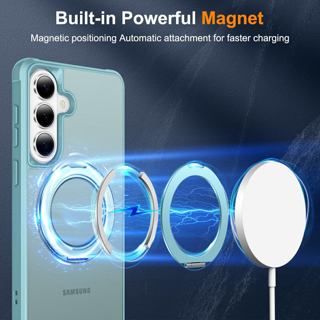 For Samsung Galaxy A55 5G Case Reinforced Corner Design TPU + PC Shockproof Phone Cover