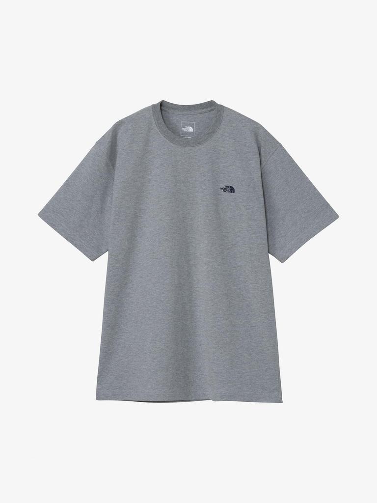 North Cut Sew Rock Wall Graphic Tee Mixed Gray XL [The Face] Short-Sleeve & T-Shirt S/S