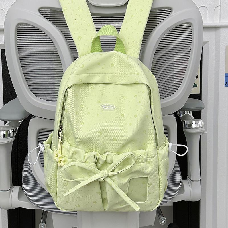 Schoolbag Japanese ins style schoolbag for female niche students Simple and cute girl backpack for junior high school girls Small fresh backpack